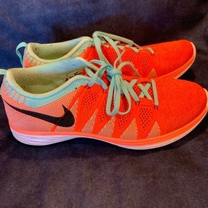 Nike 2014 Men's Flyknit Llunar2 Running Training